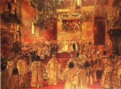 Henri Gervex The Coronation  of Nicholas II china oil painting image